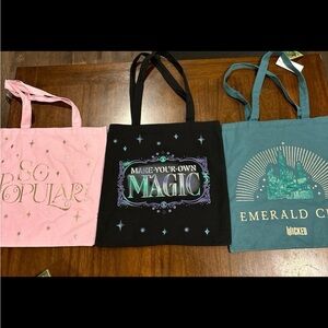 Wicked tote bags!